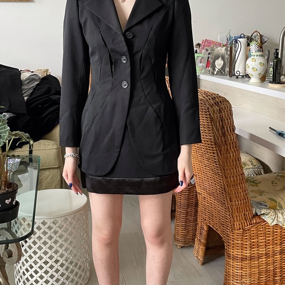 Gorgeous vintage Atsuro Tayama black suit